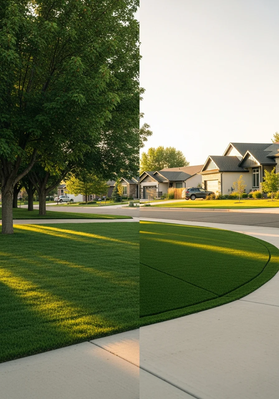 Family-friendly residential neighborhood in growing Timnath with modern homes and open space